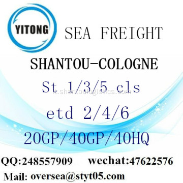 Shantou Port mare che spediscono a Colonia